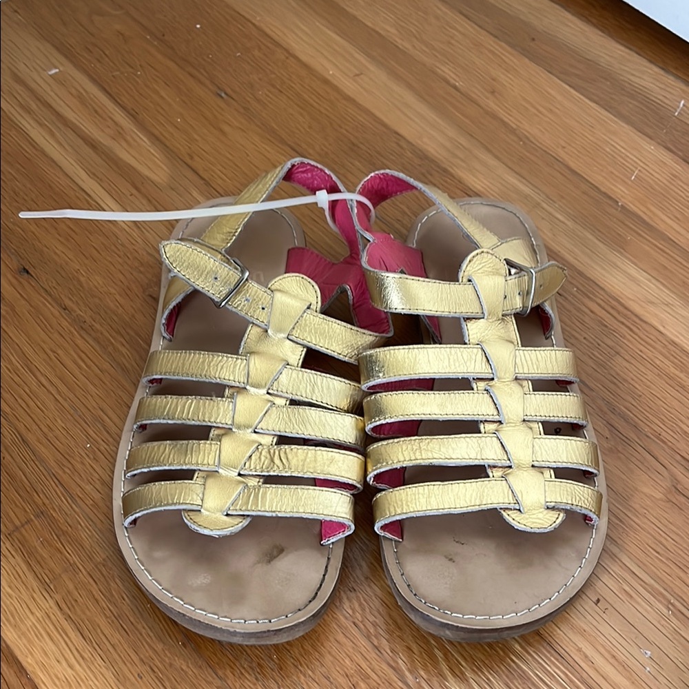 Gold Gladiator Sandals
